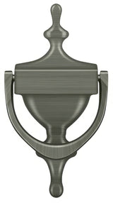 Deltana DK7356U15A antique nickel door knocker