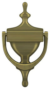 Deltana DK7356U5 antique brass door knocker