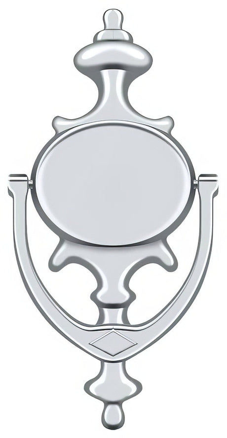 Deltana DK854U26 chrome door knocker