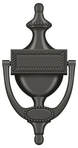 Deltana DKR75U10B oil rubbed bronze door knocker