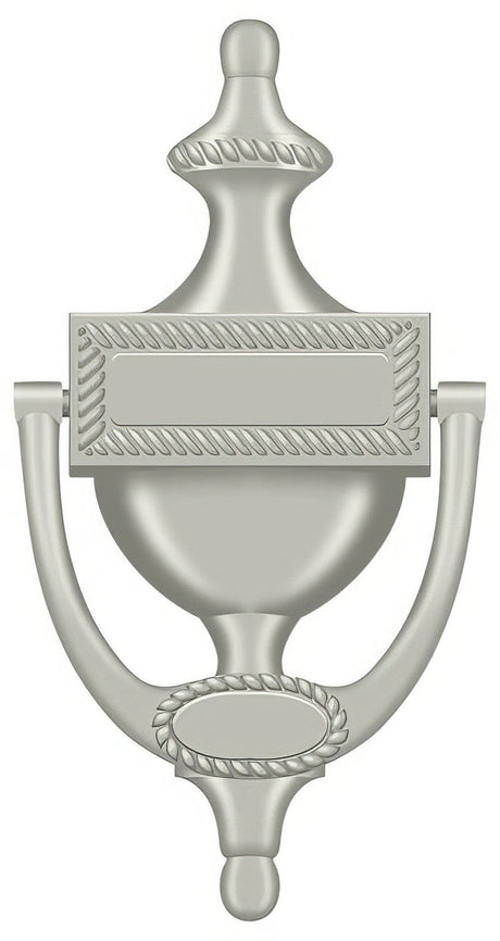 Deltana DKR75U15 satin nickel door knocker