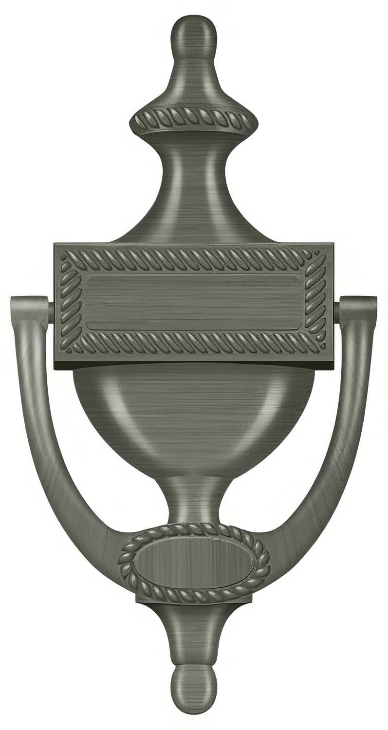 Deltana DKR75U15A antique nickel door knocker