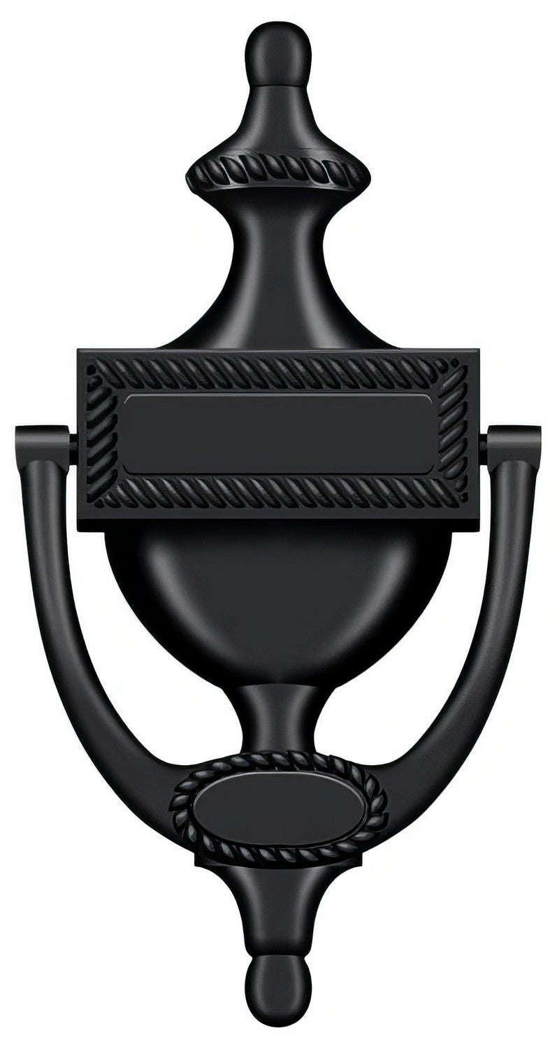 Deltana DKR75U19 paint black door knocker