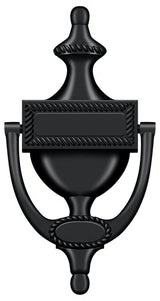 Deltana DKR75U19 paint black door knocker