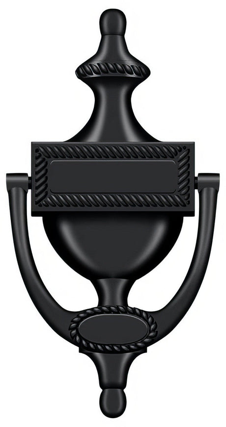 Deltana DKR75U19 paint black door knocker