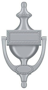 Deltana DKR75U26D brushed chrome door knocker