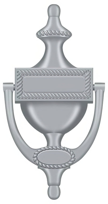 Deltana DKR75U26D brushed chrome door knocker