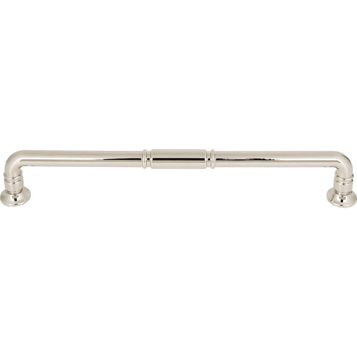 Top Knobs TK1008PN Kent 12" Center to Center Appliance Pull Polished Nickel