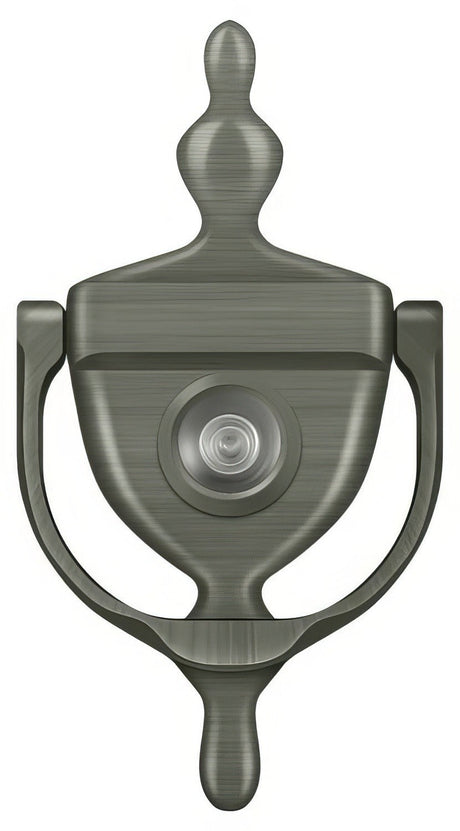 Deltana DKV630U15A antique nickel door knocker