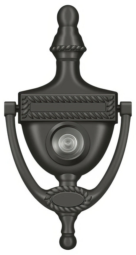 Deltana DKV6RU10B oil rubbed bronze door knocker