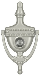 Deltana DKV6RU15A door knocker in satin stainless, additional view