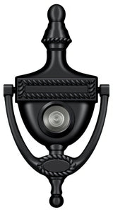 Deltana DKV6RU19 door knocker in satin stainless, additional view