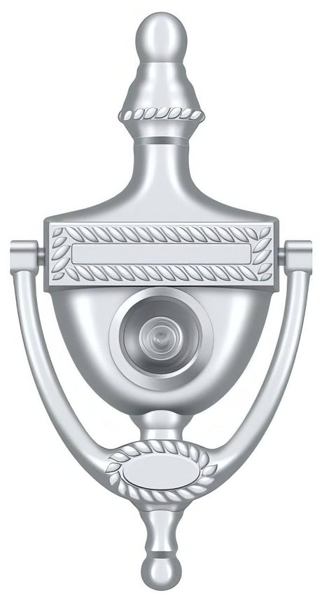 Deltana DKV6RU26 chrome door knocker