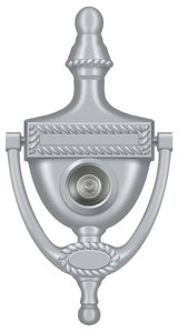 Deltana DKV6RU26D brushed chrome door knocker