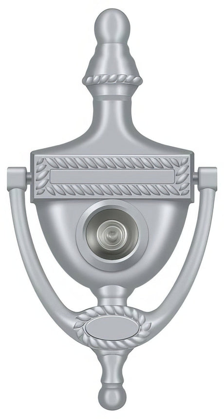 Deltana DKV6RU26D brushed chrome door knocker