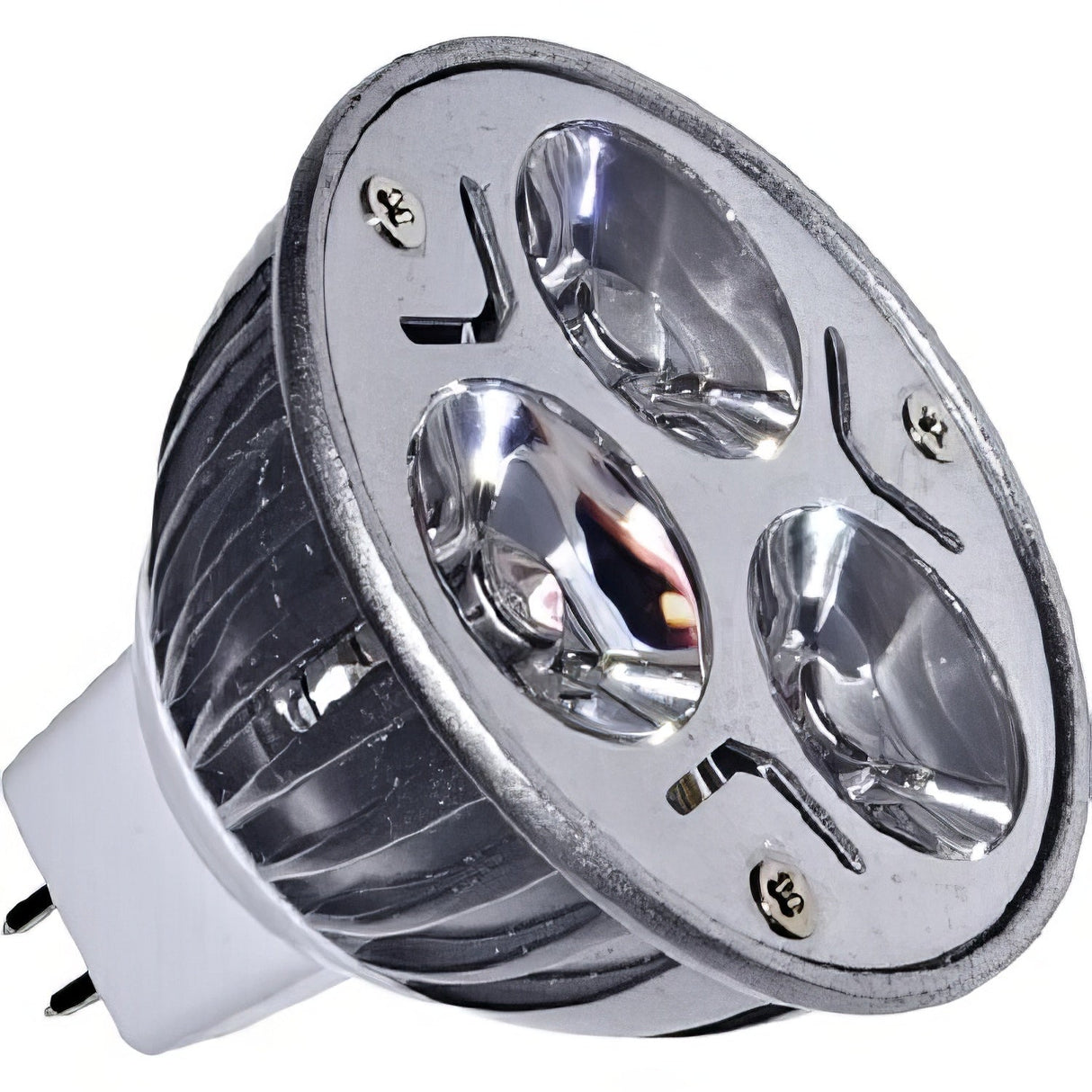 Dabmar Lighting DL-MR16-LED/1-3/65K light bulb in polished brass, additional view