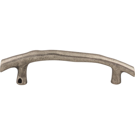 Top Knobs M1345 Aspen Twig 5" Center to Center Bar Pull Silicon Bronze Light