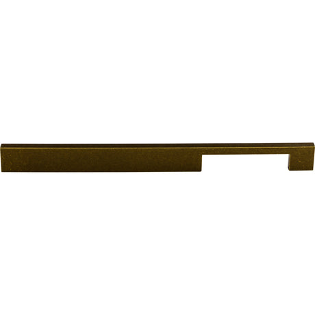 Top Knobs TK25GBZ Linear 12" Center to Center Bar Pull German Bronze