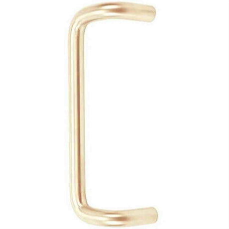 Don-Jo 1158606 1158 Offset Door Pull with 12" CTC Clear Satin Brass