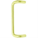 Don-Jo 1159605 1159 Offset Door Pull with 18" CTC Bright Brass