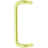 Don-Jo 1160605 1160 Offset Door Pull with 9" CTC Bright Brass