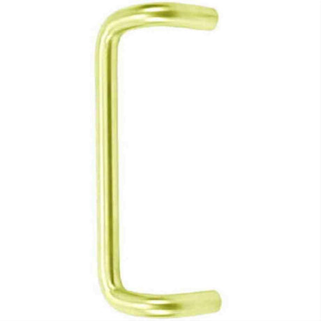 Don-Jo 1160605 1160 Offset Door Pull with 9" CTC Bright Brass