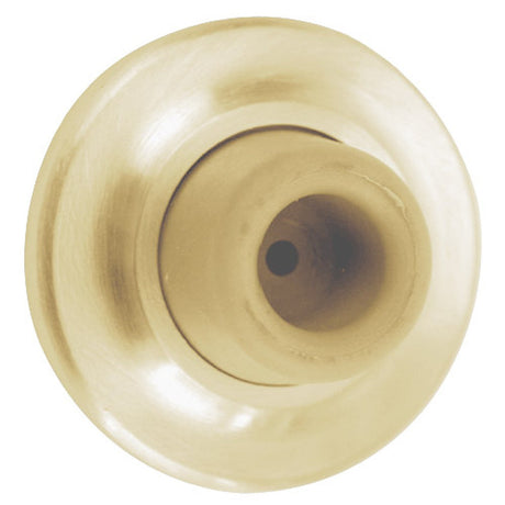 Don-Jo 1413606 1413 Cast Wall Bumpers Clear Satin Brass