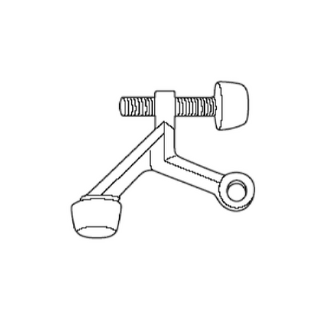 Don-Jo 1500620 satin nickel hinge stop