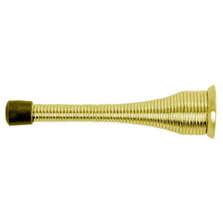 Don-Jo 1511605 1511 Spring Baseboard Door Stop Bright Brass