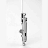 Don-Jo 1550SL 1550 Aluminum Door Flush Bolt Silver Coated