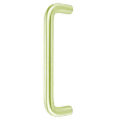 Don-Jo 15605 15 3/4" Round Door Pull with 6" CTC Polished Brass