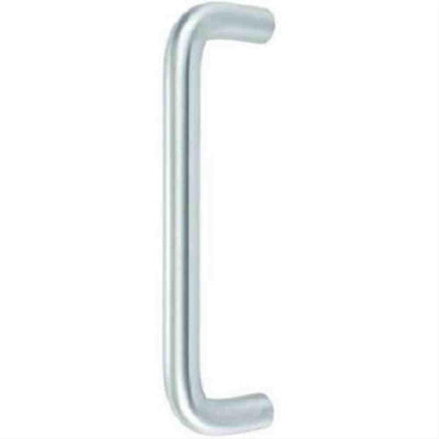 Don-Jo 15628 15 3/4" Round Door Pull with 6" CTC Satin Aluminum