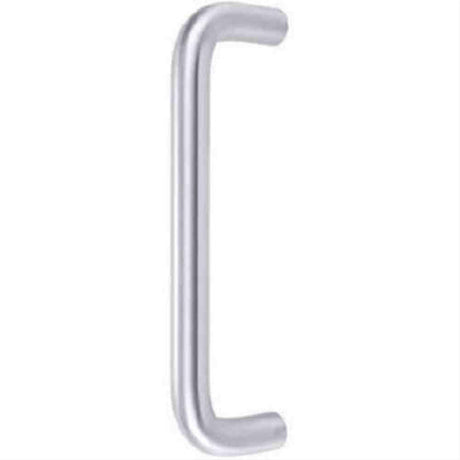 Don-Jo 15629 15 3/4" Round Door Pull with 6" CTC Bright Stainless Steel