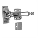 Don-Jo 1604606 1604 30 Door Flip Guard Clear Satin Brass