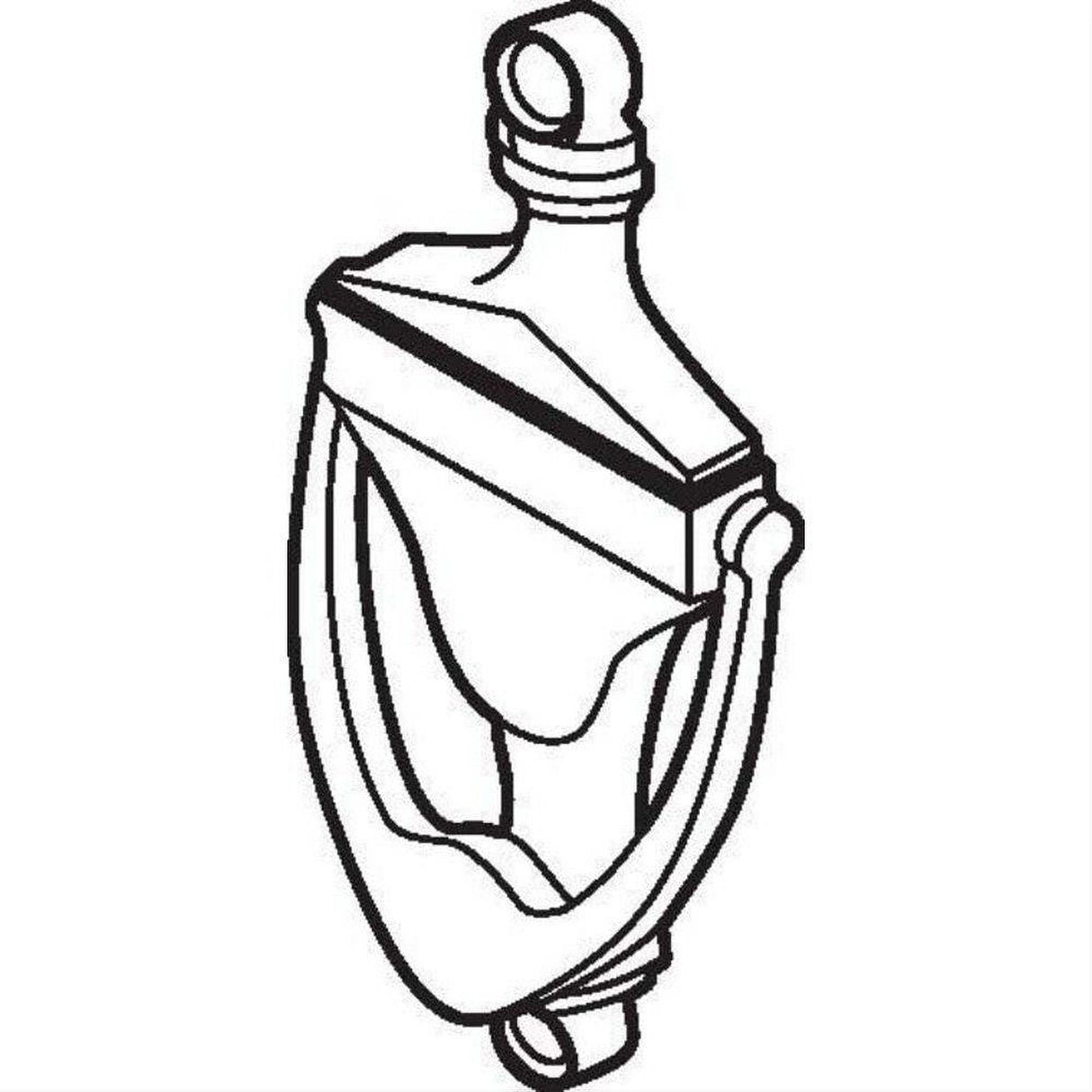 Don-Jo 1613605 1613 Door Knocker Bright Brass
