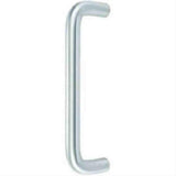 Don-Jo 16628 16 3/4" Round Door Pull with 8" CTC Satin Aluminum
