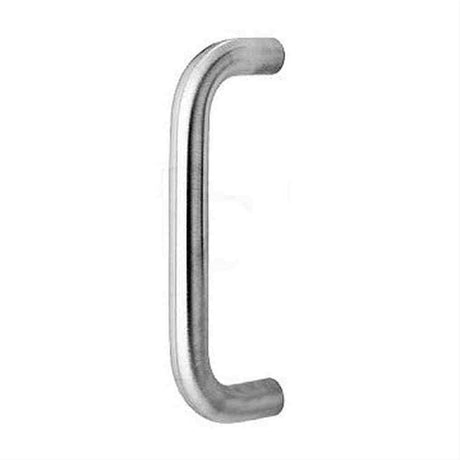 Don-Jo 21605 216 1" Round Door Pull with 12" CTC Bright Brass