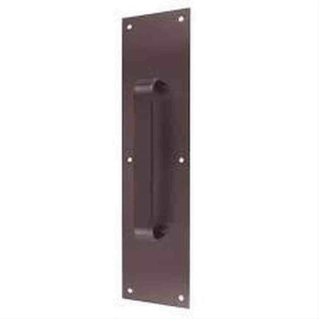 Don-Jo 7137613 7137 Pull Plate with Half Round Handle Oil Rubbed Bronze