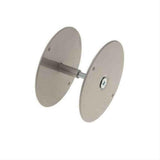 Don-Jo BF161SL BF161 Hole Filler Plate Silver Coated