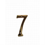 Don-Jo BN47605 BN4 Address Number #7 Bright Brass