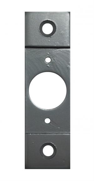 Don-Jo CVRL-BP brass plated mortise conversion plate