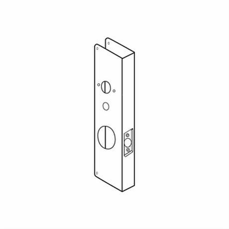Don-Jo CW1510B CW15 Wrap Around Plate Oil Rubbed Bronze