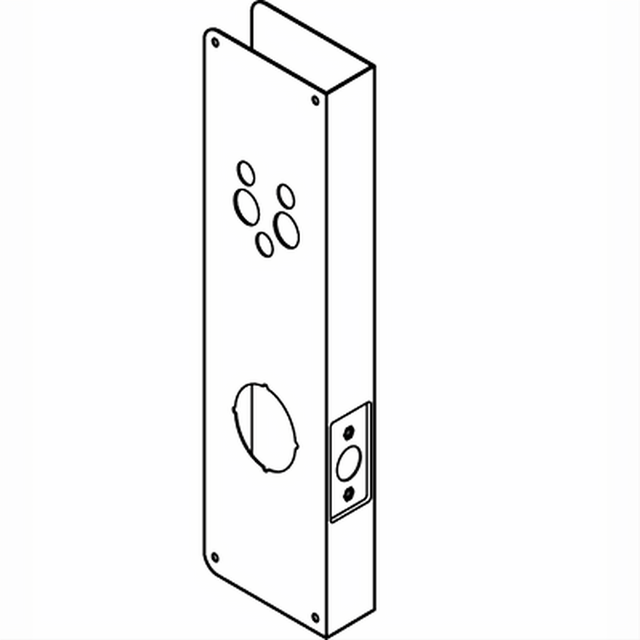 Don-Jo CW510010B CW5100 Wrap Around Oil Rubbed Bronze