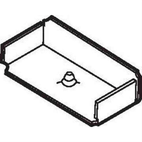 Don-Jo DCB280 DCB 280 Hinge Reinforcement Raw Steel
