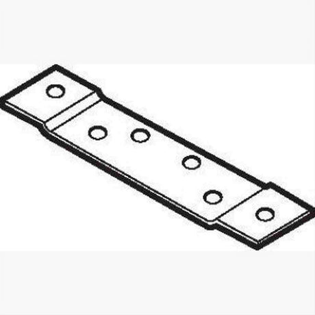 Don-Jo HR100 Hinge Reinforcement Raw Steel