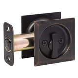 Sure-Loc DP-SQ01 11P vintage bronze passage pocket door pull