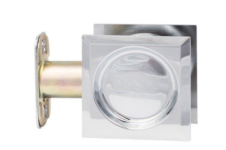 Sure-Loc DP-SQ01 26 polished chrome passage pocket door pull