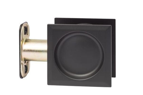 Sure-Loc DP-SQ01 FBL flat black passage pocket door pull