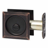Sure-Loc DP-SQ02 11P vintage bronze privacy pocket door pull