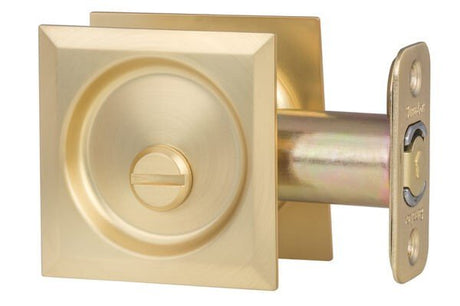 Sure-Loc Hardware DP-SQ02 SB privacy pocket door pull, additional view